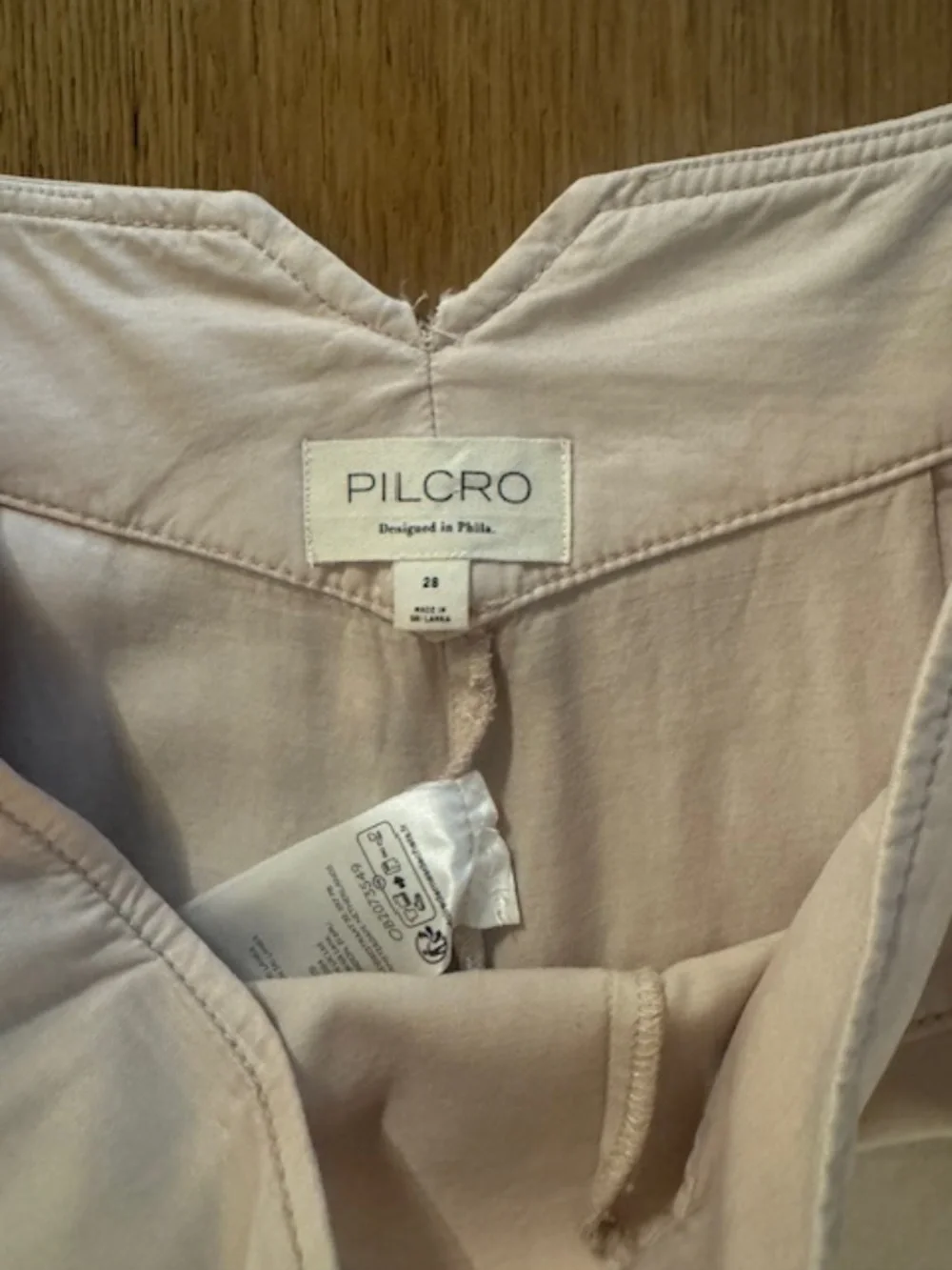 Anthropologie. Pilcro Linen Palazzo Trouser Pants. 28 - Picture 11 of 12